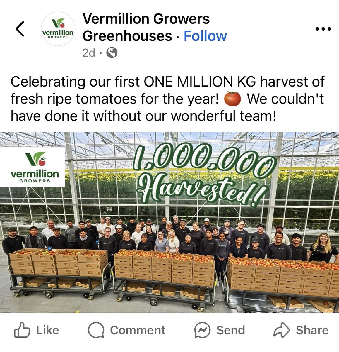 Hardcorepips's tweet image. I remember when I raised capital for Vermillion.  I was told they would never harvest a single tomato 🍅.  

Huge congrats to the Vermillion team!  Job well done!