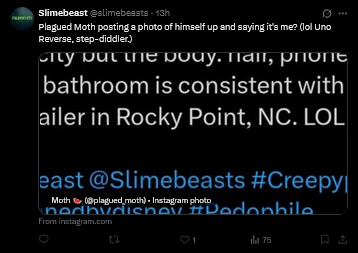 ReneeMPocockTCP's tweet photo. @slimebeasts better hop on some alts again big boy, this one isn't helping your case of a leaked cuckboy photo. 13 hours and only you liked it? Where are the kids you talk to at, they're usually frothing. https://t.co/VnUCmQV7CX
