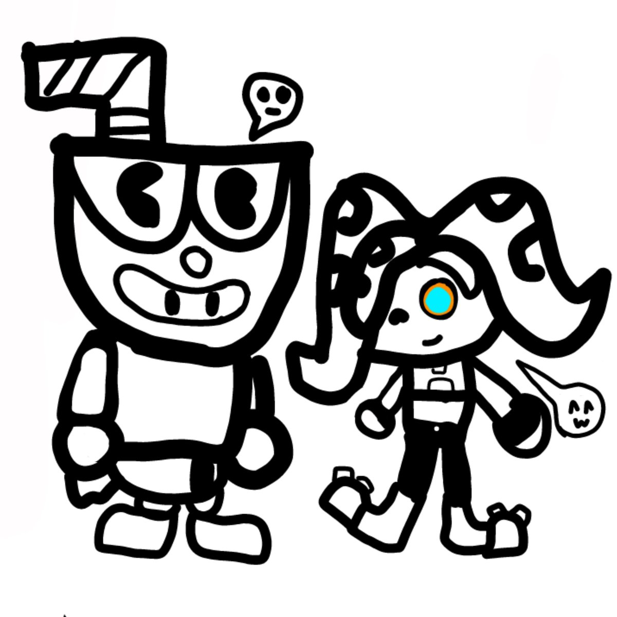 Maximo_la_taza's tweet photo. Ahora soy un artista de personajes chiquitos jefe AAAAAAAAHH!!!! >:V
Fall Guy Cuphead: mi OC. Y de Mediatonic con Epic Games
Fuzzy Octoling: Camila (ella no es real Pero es novia de mi OC) y Nintendo
#fallguys #splatoon #splatoon2 #splatoon3 #draw #dibujos #fuzzyoctoling #sfw https://t.co/ij6SXqDIkJ