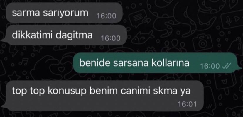 Flört işlerini kafada bitirmiş o kız