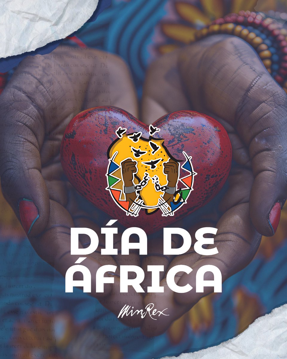 Celebramos hoy con orgullo el #DíaDeÁfrica, fecha que los cubanos hemos acogido como nuestra, por la historia compartida de luchas, sangre, victorias y esperanzas que une a #Cuba con África.

Ese continente siempre tendrá a nuestro país entre sus verdaderos hermanos.