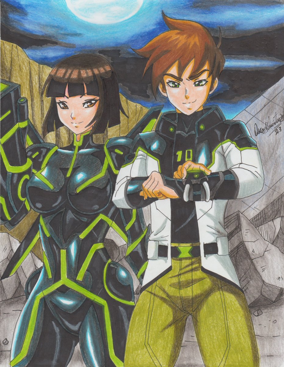 Ben y Julie #Ben10 #BenTennyson #JulieYamamoto