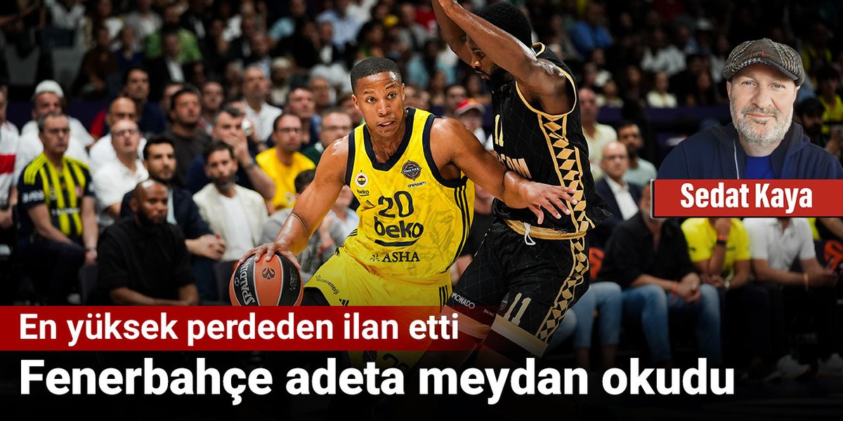 Halk TV Spor (@halktvcomtrspor) on Twitter photo (<a href="/SEDATKAYA_1/">SEDAT KAYA</a>) yazdı.
Fenerbahçe adeta meydan okudu.
En yüksek perdeden ilan etti
halktv.com.tr/makale/fenerba… (<a href="/SEDATKAYA_1/">SEDAT KAYA</a>) yazdı.
Fenerbahçe adeta meydan okudu.
En yüksek perdeden ilan etti
halktv.com.tr/makale/fenerba…