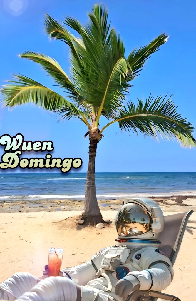 Un WuenDia ✌️😉  🌅 Gracias 🐚
🌊 #FelizDomingo  🏝️ #enjoylife 🍹