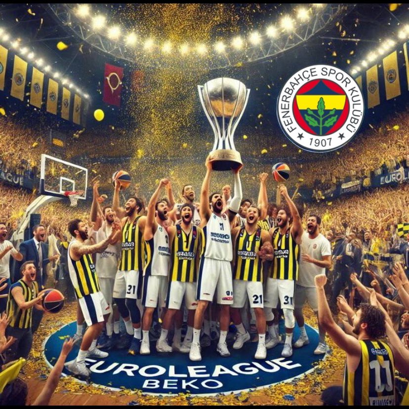 UmutTbmm's tweet photo. Bir Galatasaraylı olarak Türk basketbolu adına bize bu gururu yaşatan Fenerbahçe'yi kutluyorum.
Tebrikler
#Avrupa'nın en büyüğü 👏👏👏
#FenerbahceBeko https://t.co/MRWwiTEj2i