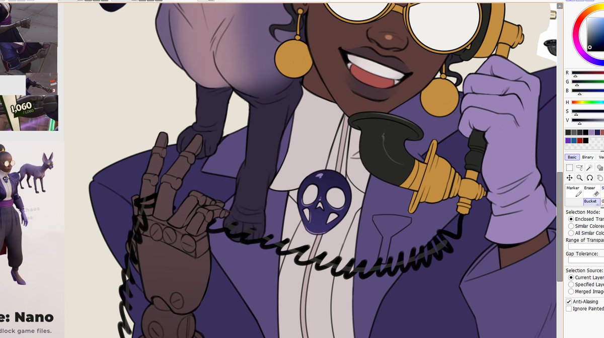 Been working on some art of Calico for fun 💜