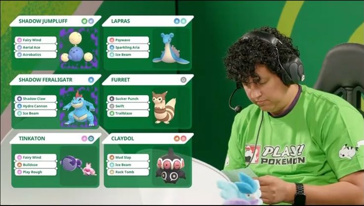 ElTioRex91's tweet photo. Ended Top 16 at the Portland regional this weekend and securing 160 points to punch my worlds invite for the first time ever and I couldn’t be more happier! My only losses were against 2 big players like Cobi and OutOfPocket.
Ready to represent Hermosillo 🇲🇽
#PlayPokemon https://t.co/V1E46ajIrx