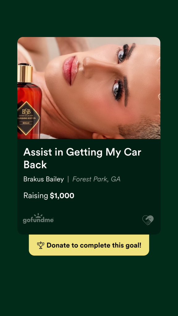 I never thought I’d find myself in this situation. My car is impounded, and I can't get to work or my upcoming court dates. I’m desperate for help. Please share and donate if you can. Anything will help! I’m desperate, Thank you. gofund.me/ee981be8