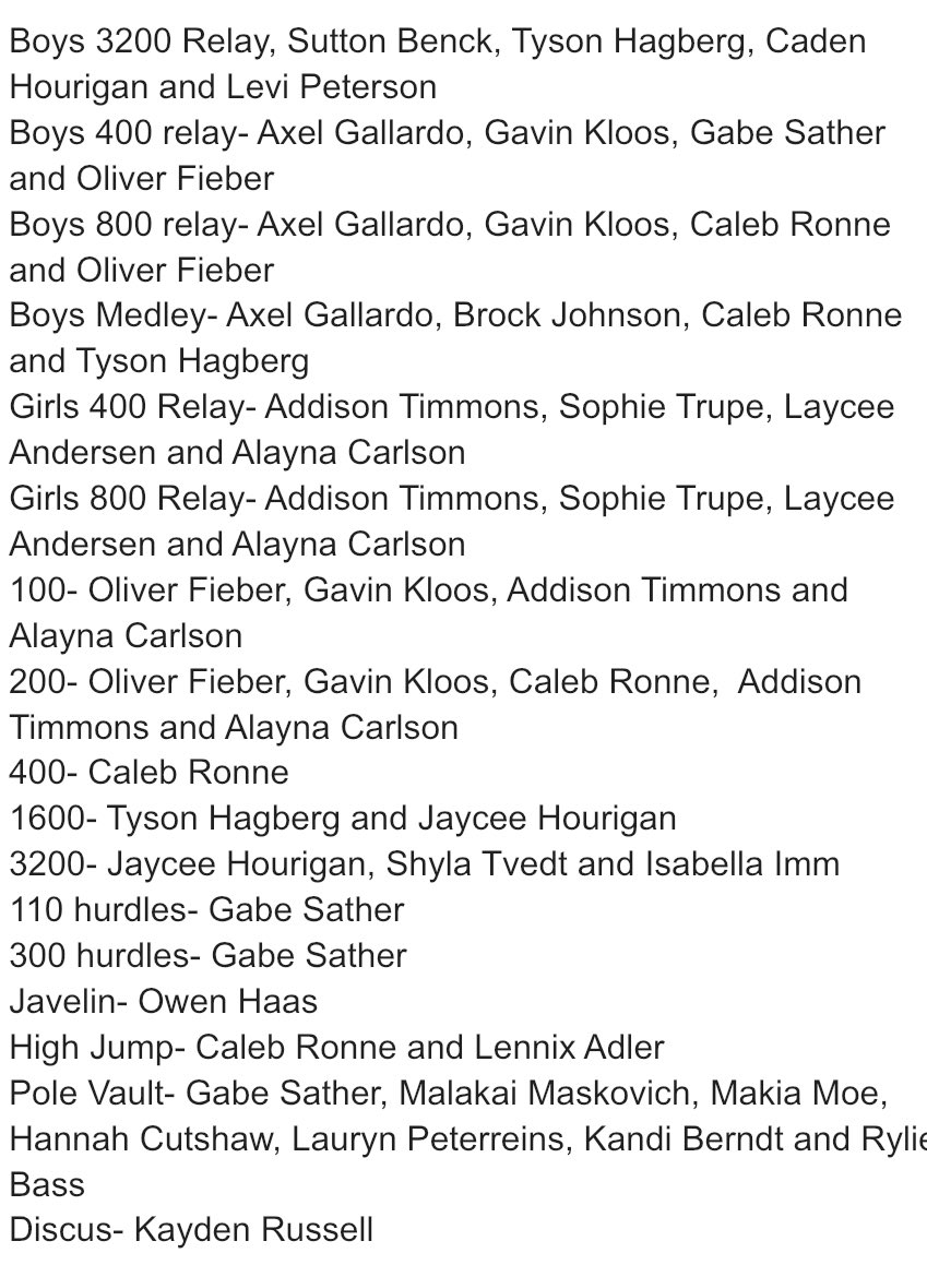 Deuel Track & Field tweet media