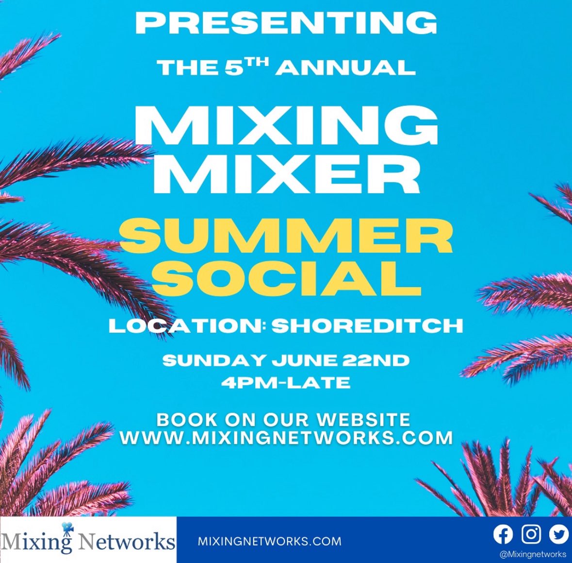 Mixing Networks (@mixingnetworks) on Twitter photo 