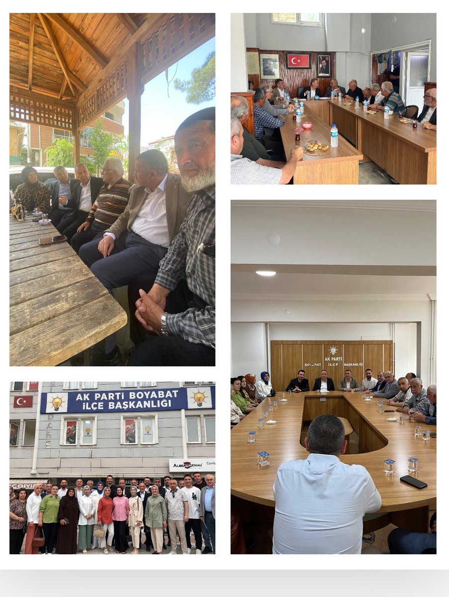 Bugün Sinop’ta  ;
📍Dikmen 
📍Durağan 
📍Saraydüzü 
📍Boyabat 
İlçe başkanlıklarımızı ziyaret ettik . Teşkilat mensuplarımız ile bir araya gelerek istişarelerimizi gerçekleştirdik.