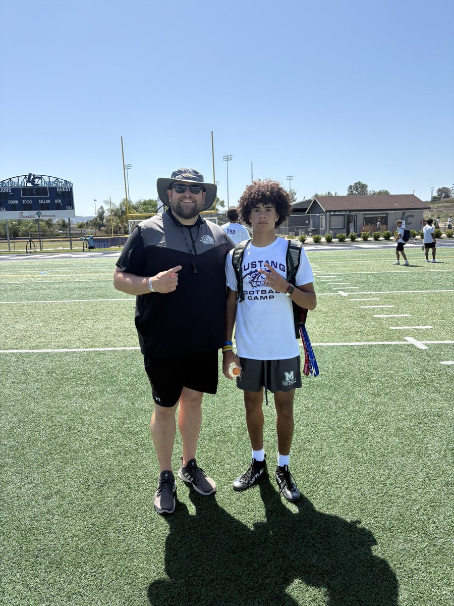 NNathanielW's tweet image. Had a great camp day with WMNU! Got selected MVP from the DB’s! Lot of competition.

@coach_bhickman @Coach_Clift @Coach_Ayon12 @CoachRLaurel @ask_oscar