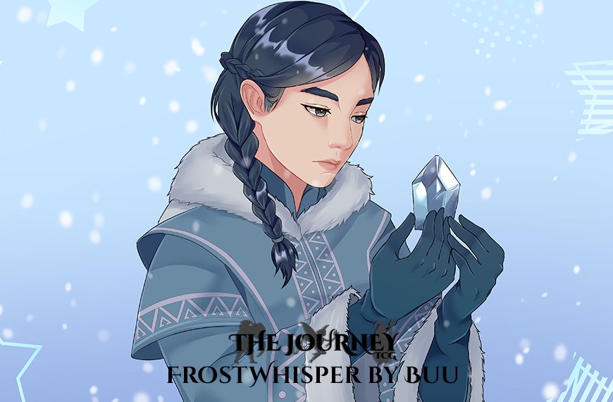 TheJourneyTCG's tweet photo. Introducing Frostwhisper.
A healer and alchemist, she plays a critical role in maintaining the health and well-being of the party. 
Illustrated by the wonderful @Burgirl_Stall 
#illustration #tradingcards #newgame #Startups #art #tcg https://t.co/XuCUpomY3d