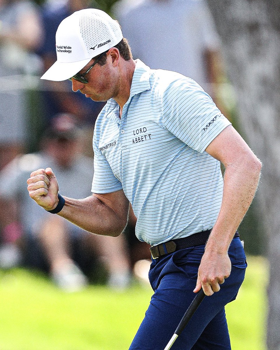 tvippolis's tweet image. Ben Griffin is a remarkable story. Quit golf in 2021. Got a job as a mortgage loan officer. Had friends back him financially to get back into the sport. Past month, he has a top 10 Major finish and now two PGA tour wins.