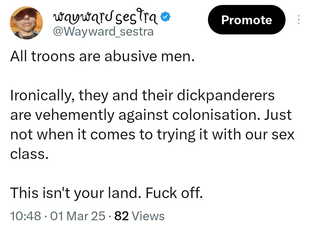 ᭙ꪖꪗ᭙ꪖ᥅ᦔ ᦓꫀᦓꪻ᥅ꪖ (@wayward_sestra) on Twitter photo 🧵
1/
Since some attention is on police forces ignoring the Supreme Court's clarification and siding with trans activists blatantly threatening women in an epidemic of male violence against women and shutting women down today, namely the photo of <a href="/northumbriapol/">Northumbria Police</a> doing the 🧵
1/
Since some attention is on police forces ignoring the Supreme Court's clarification and siding with trans activists blatantly threatening women in an epidemic of male violence against women and shutting women down today, namely the photo of <a href="/northumbriapol/">Northumbria Police</a> doing the