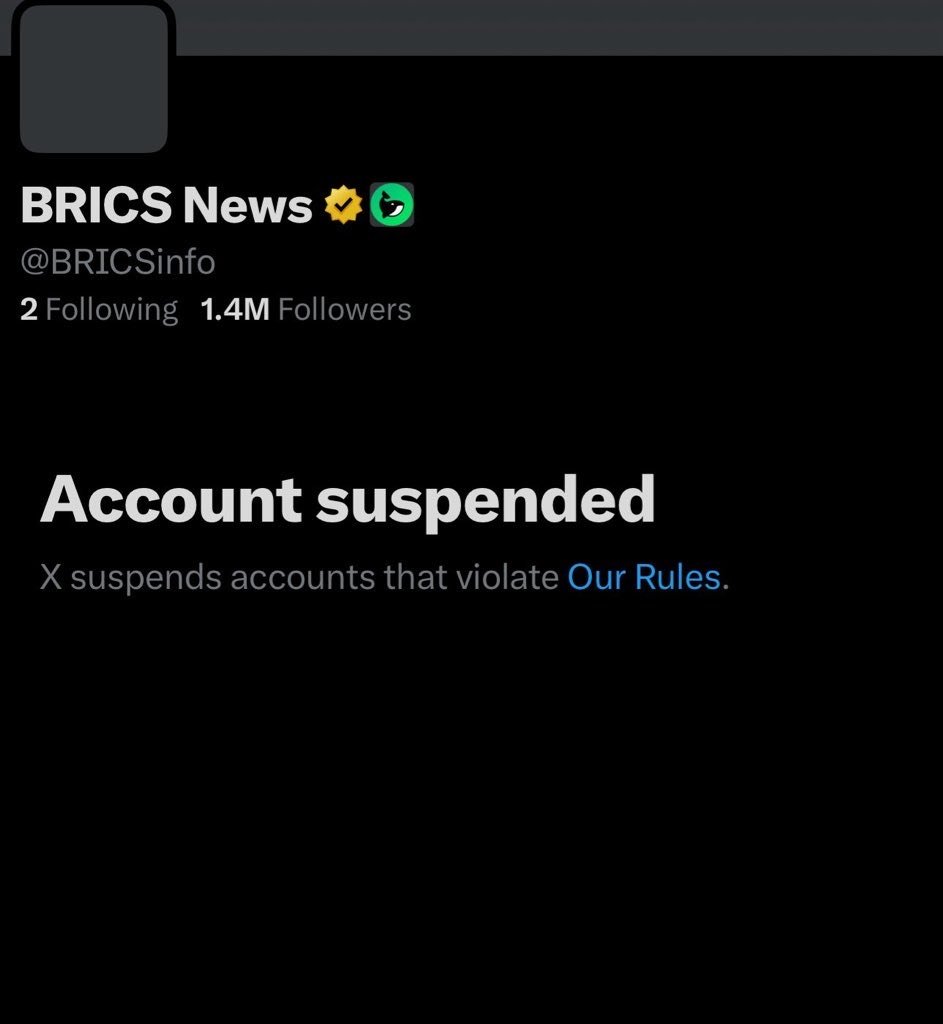 As some of you may know, our account was suspended and locked for over a week. This came shortly after the Indian government ordered X to withhold our content in the country.

Our goal is to provide fair, unbiased reporting, and we will not kneel to censorship. Thanks to X, our