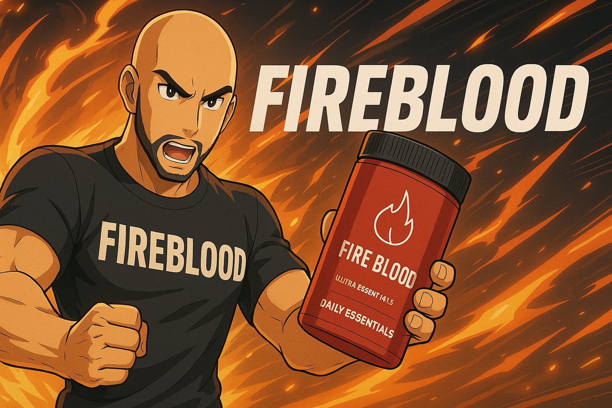 Fireblood | All In One Supplement & Meme tweet media