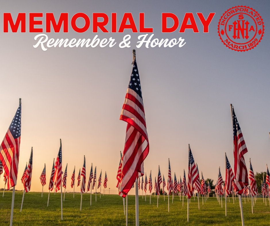 nhsfa's tweet photo. Today, the New Hampshire State Firemen’s Association honors the brave men and women who gave their lives in service to our nation.

This Memorial Day, we remember their courage, sacrifice, and the lasting legacy they leave behind. 🇺🇸

#MemorialDay #HonorTheFallen #NHSFA https://t.co/T5eixSGYrb