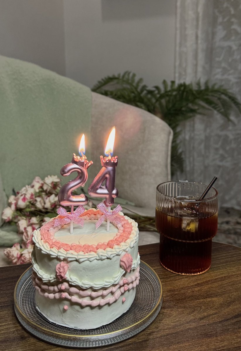 Hello 24!💞 
New chapter
Another year  
Another reason to smile