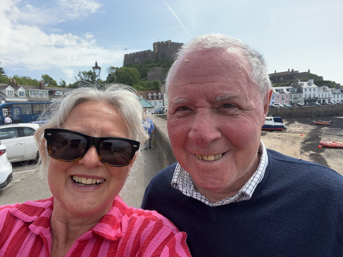The most precious time on Guernsey &amp; Jersey with my Dad, so blessed 🙏
