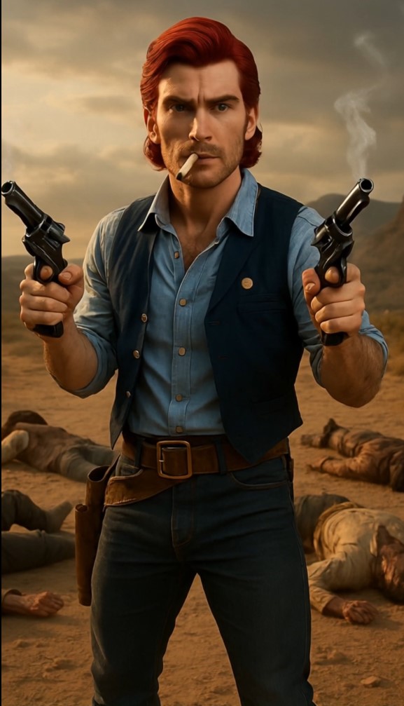 Olvidaba también las recreaciones de Colt por la IA, aquí solo tengo 3 capturas de videos de tiktok ¿Cuál se ve mas cercano a Colt?