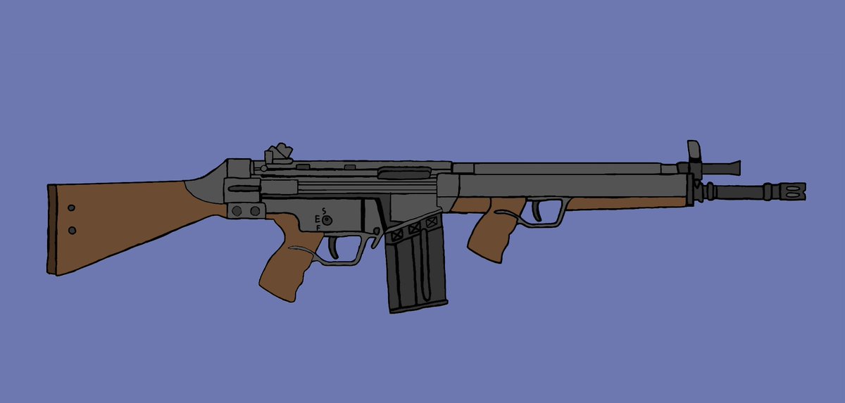DemosKing14's tweet photo. Meet the Reaper AR, it shoots anti Dragon rounds and normal bullets made for @x1_type https://t.co/RS5QNkJlmA