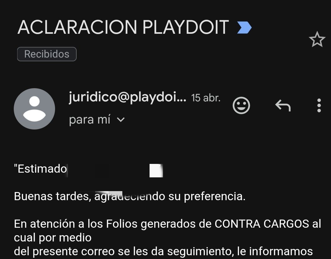 Betteris2's tweet photo. @playdoitmexico Solicito su atención @playdoitmexico . A mas de un mes que se congeló mi cuenta. Ya se aclaro dicha situación tal como lo solicitaron, se dio respuesta de la manera mas atenta pero es ineficiente su "departamento jurídico" . Solicitó la reactivacion para retirar mis fondos https://t.co/L4ymib0Ox3