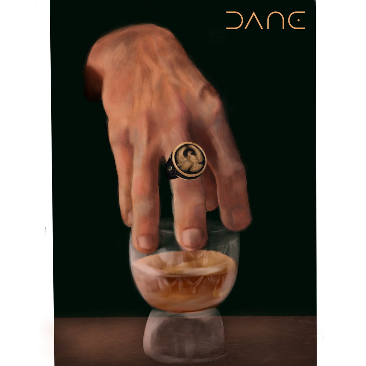CynicalDane's tweet photo. My stylus broke midway through the practice so this is my attempt at finger painting
#Dune #Atreides #DukeLeto https://t.co/mQkZkir2ax