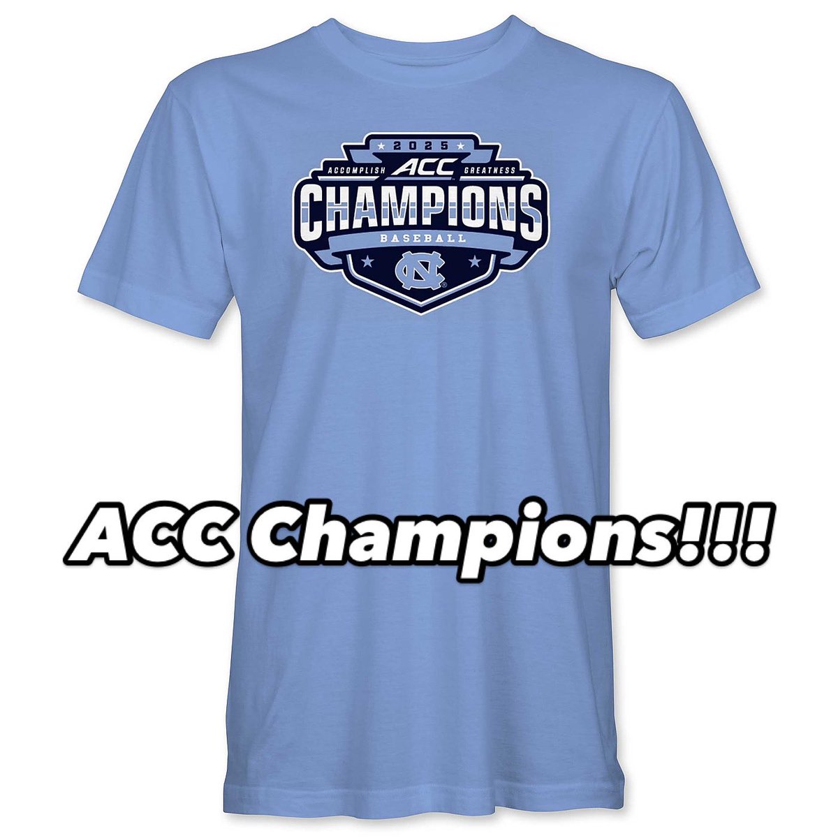 It's a Great Day to be a Tar Heel!!  Congratulations to Carolina Baseball!!  ACC Champions!!  #GDTBATH #GoHeels 
johnnytshirt.com/carolinastore/…