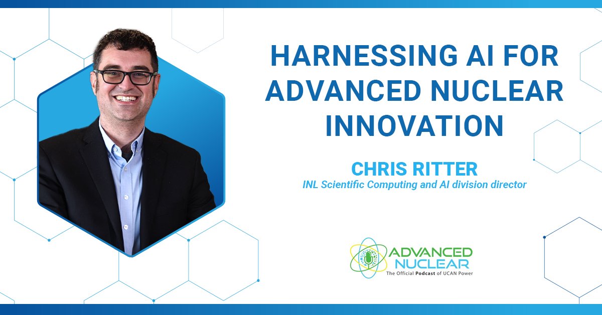 .<a href="/INL/">Idaho National Lab</a>'s Chris Ritter shares about #AI's transformative impact on the #nuclear industry on a recent <a href="/UCANPowerDC/">United Coalition for Advanced Nuclear Power</a> podcast episode.🎙️⚛️🎧

Learn how we're is using #ArtificialIntelligence to build next-gen nuclear reactors: rss.com/podcasts/ucanp…

#energy #tech #research