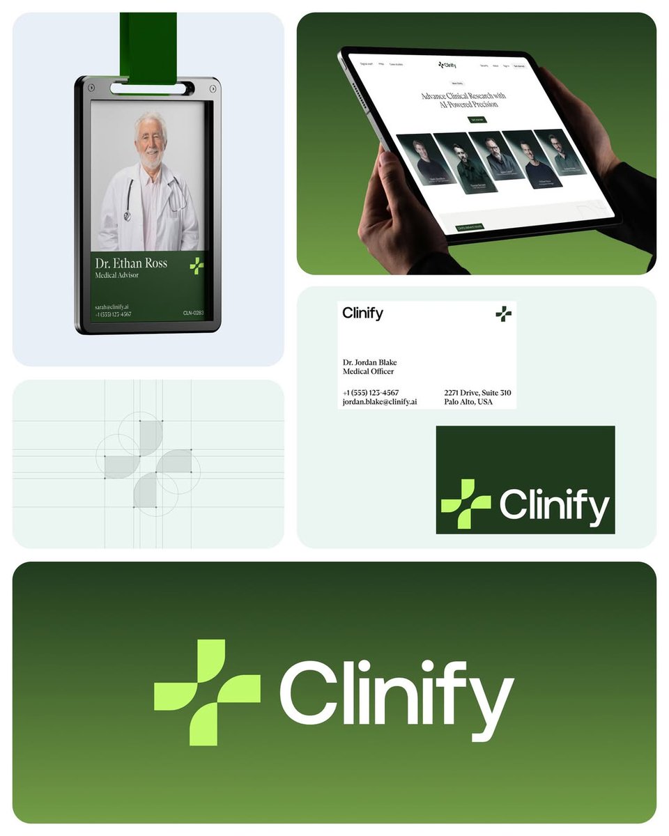 logo_dzign's tweet photo. Clinify Logo and Brand Identity Design
.
Awesome design by Orix Creative
.
Need an awesome logo and branding for your business? — Contact us now! https://t.co/8rQDKO50zD