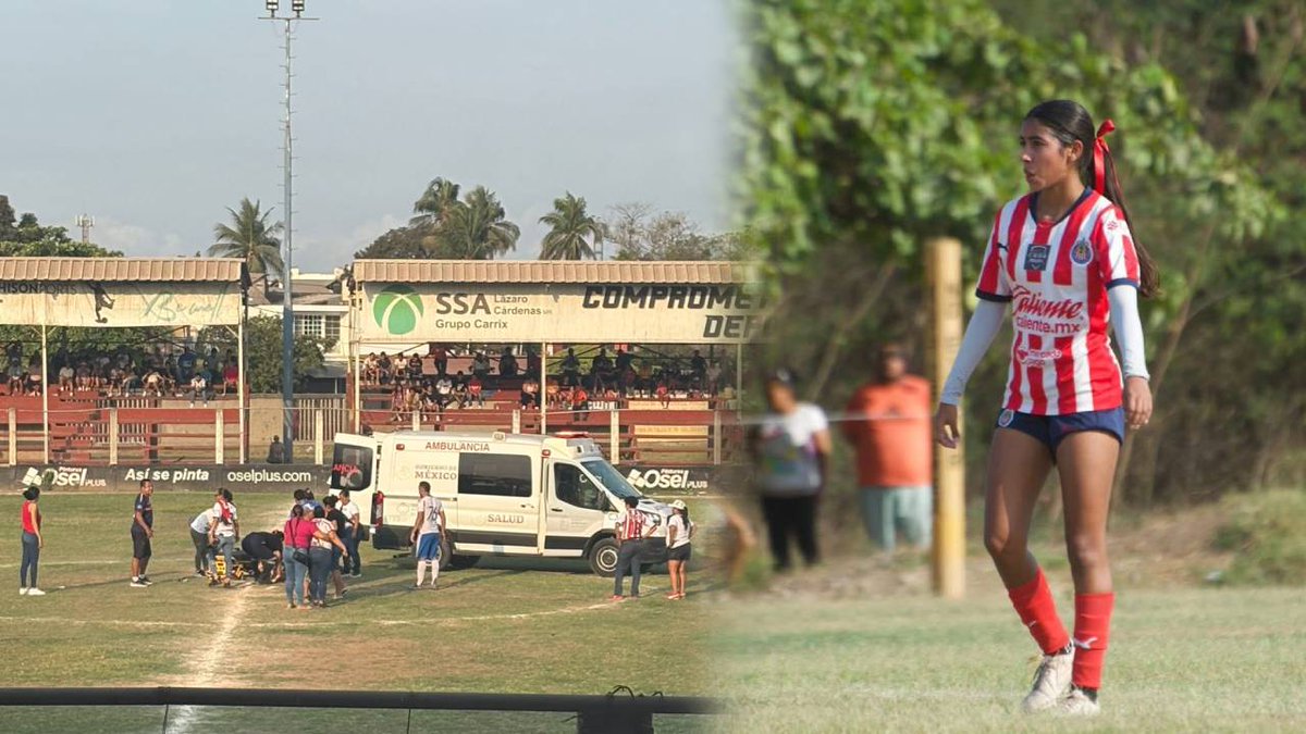 🔴 Menor de 15 años muere mientras disputaba partido de fútbol femenino. Aquí los tristes detalles 👇
tunota.com/mundo/atziri-m…