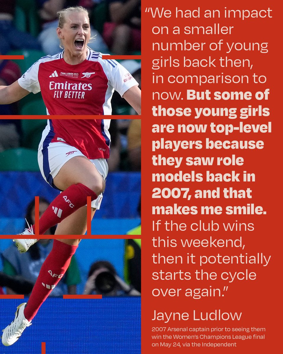 Inspired from their past, and inspiring the future of Arsenal Women. ⚽