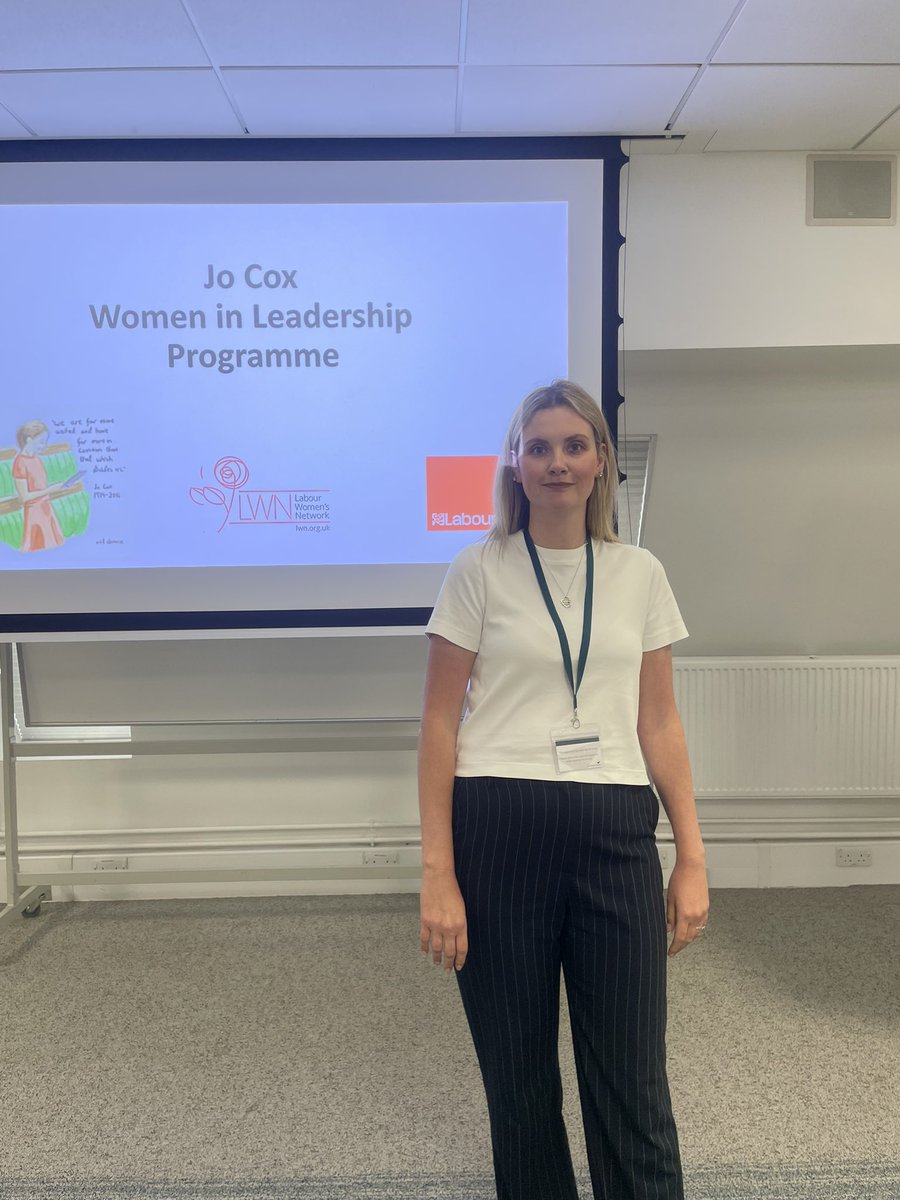 stefharvv's tweet photo. Proud to be a graduate of the Jo Cox Women in Leadership Programme!
I’m leaving feeling inspired and empowered. 💪

Thank you @LabourWomensNet for the opportunity and @jessphillips @SoniaKumarMP for sharing your time and experiences with us. 

#JCWIL #Cohort7 https://t.co/PnqbdmLQl0