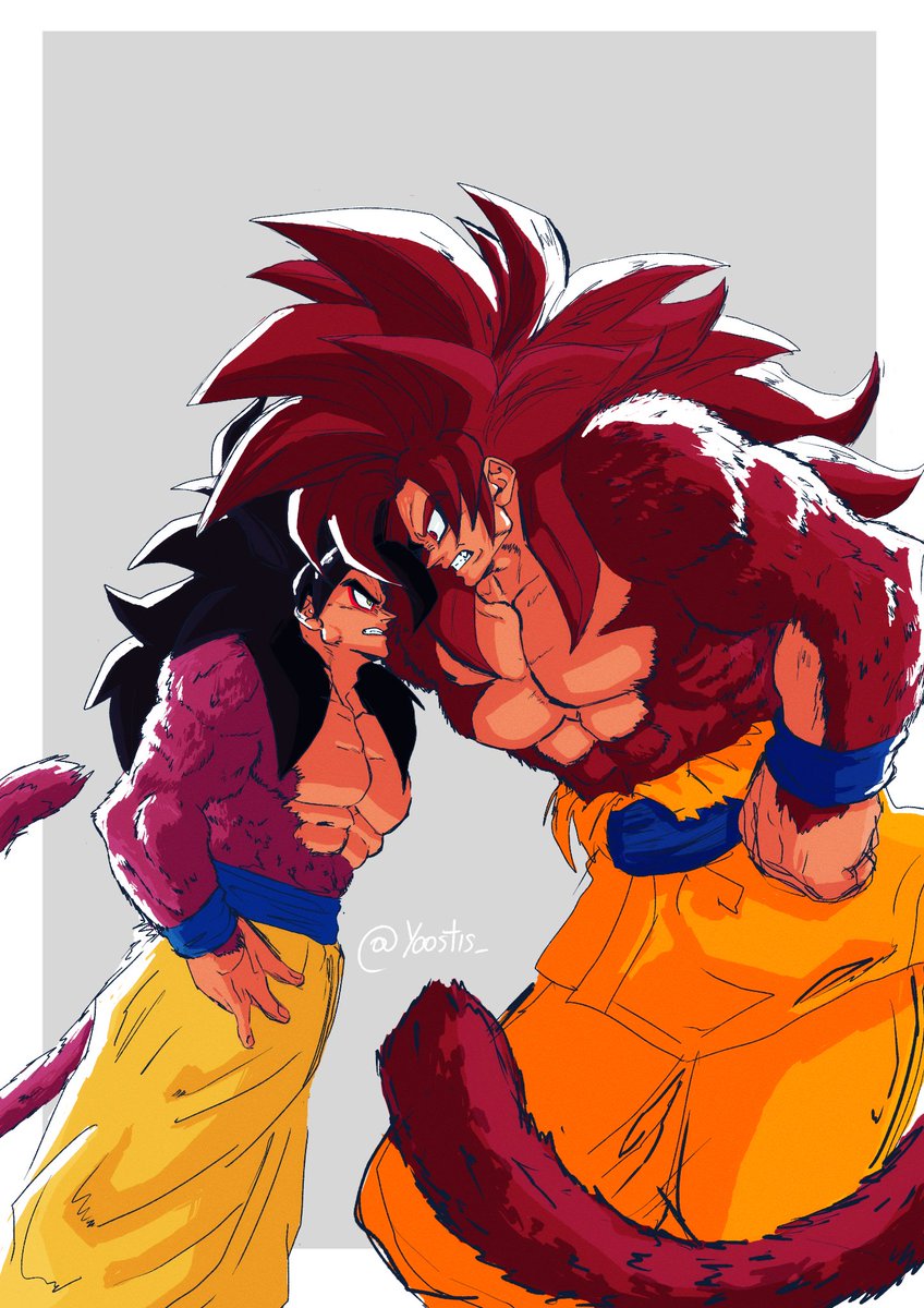 Super Saiyan 4 v Super Saiyan 4

Which do you prefer ?