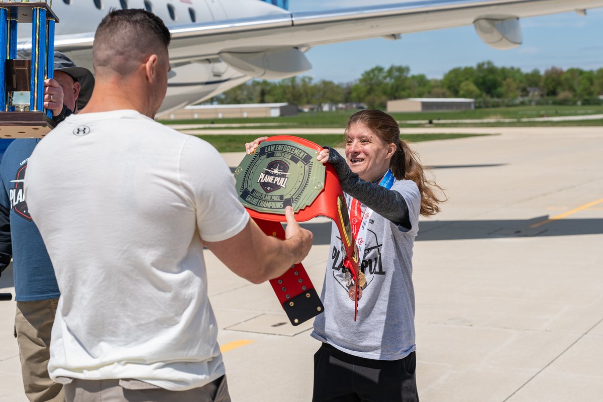 Lewis University (@lewisuniversity) on Twitter photo Who knew pulling a plane could bring so much joy?✈️
We were honored to host the 5th Annual #LewisU Plane Pull, where teams pulled a United Airlines aircraft to raise funds for <a href="/SO_Illinois/">Special Olympics Illinois</a>!
Thanks to everyone who showed up, tugged hard, and supported an amazing cause.💙 Who knew pulling a plane could bring so much joy?✈️
We were honored to host the 5th Annual #LewisU Plane Pull, where teams pulled a United Airlines aircraft to raise funds for <a href="/SO_Illinois/">Special Olympics Illinois</a>!
Thanks to everyone who showed up, tugged hard, and supported an amazing cause.💙