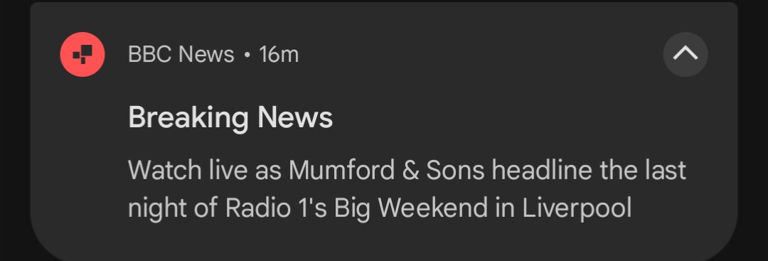 Not breaking news <a href="/BBCNews/">BBC News (UK)</a>. So many notifications like this. Who's in the charge of this button?