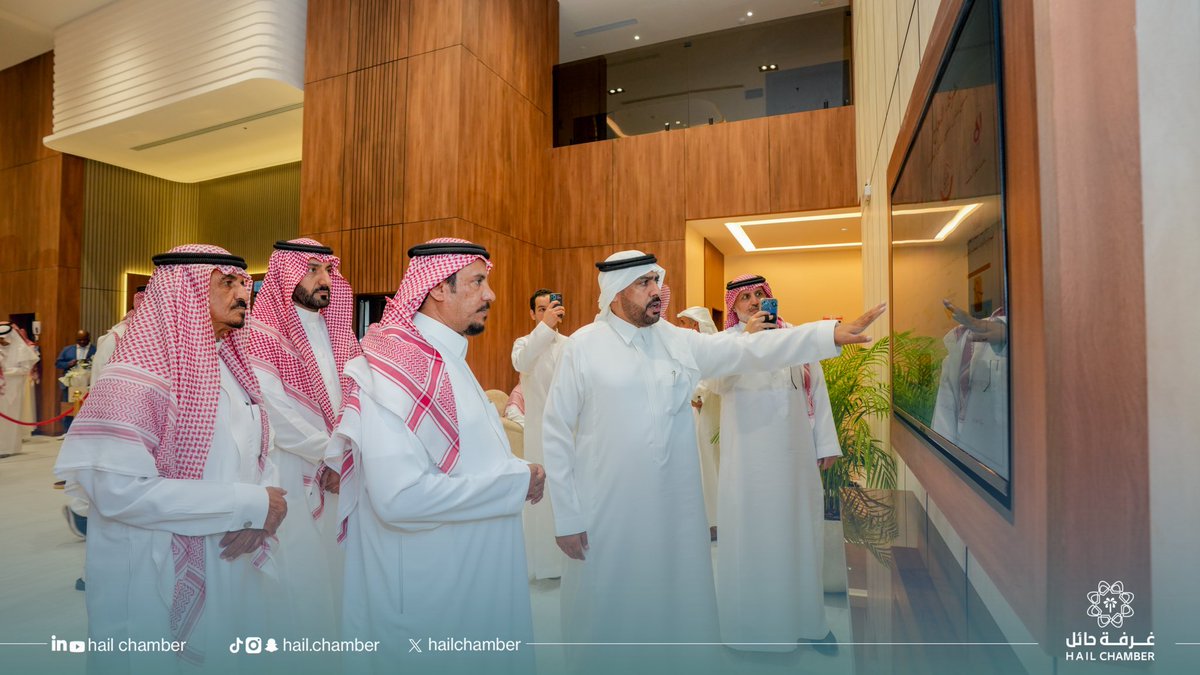 hailchamber's tweet photo. #مشاركة |

شَهِدَ نائب رئيس #غرفة_حائل  أ.ثامر الجنيدي افتتاح الفرع الرابع لسلسلة منازل بلقيس في حي الأثير، ويأتي هذا التوسع تأكيداً على النمو المتواصل الذي يشهده القطاع العقاري والتجاري في المنطقة. https://t.co/0HN6O4OklZ