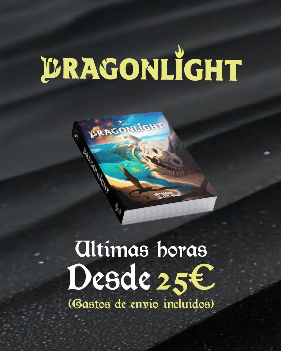 Ultimas horas para el fin del mecenazgo de Dragonlight! Aún no estáis dentro?

vkm.is/dragonlightd&d