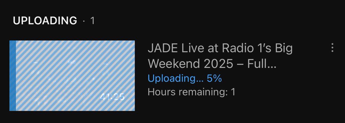 leighmania's tweet photo. Posting link to JADE Full Set β Radio 1βs Big Weekend 2025 ππ https://t.co/ToqKFtPDOt