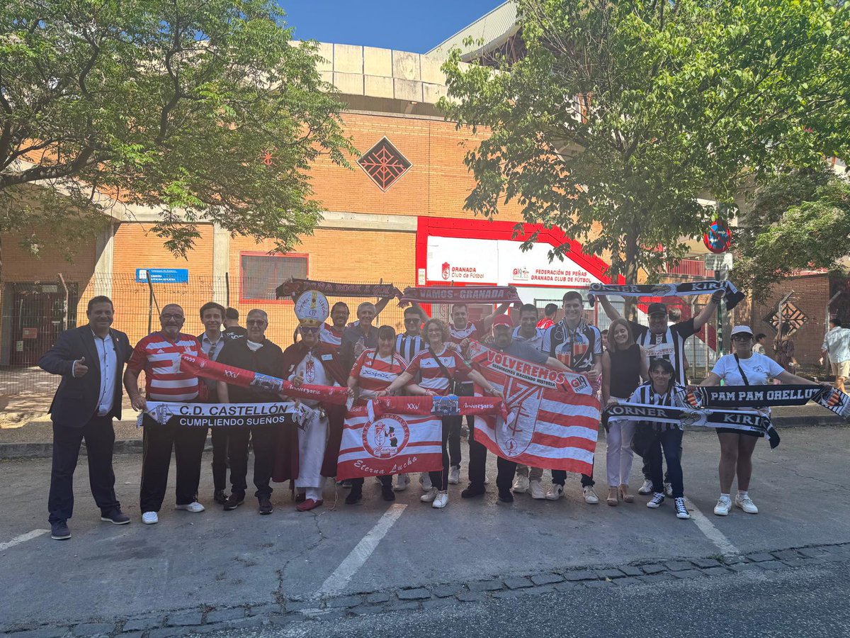 🚌 Este fin de semana la Federación de Peñas del Castellón, <a href="/FEDPECAS/">FEDPECAS</a> viajó a Granada para una nueva edición de #TurismoDeEncuentro junto a la Federación de Peñas del Granada G19
⚽️Convivencia, respeto y buen ambiente entre peñistas, reforzando los valores que promovemos desde