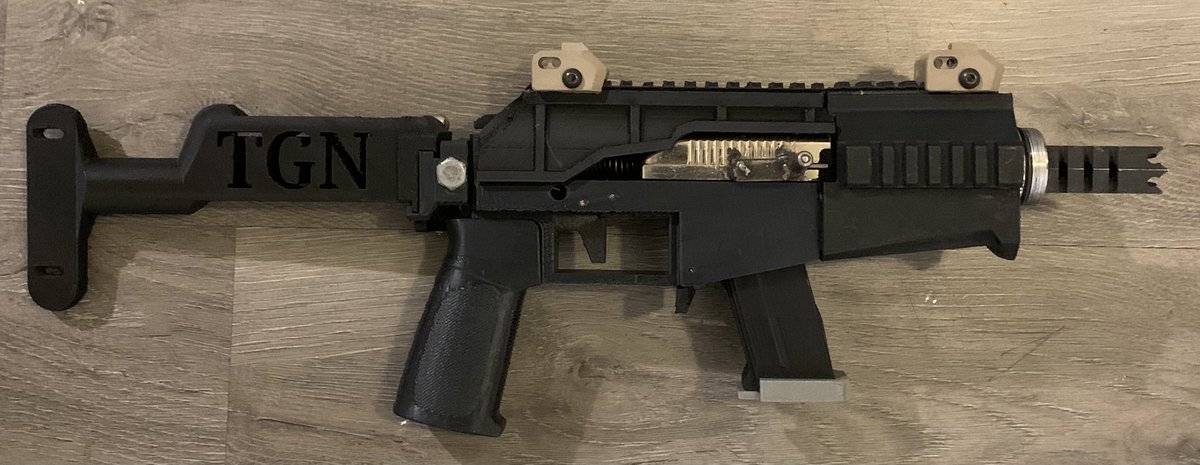 TruGunNut's tweet photo. I plan to find a outdoor range before I test my Glock FRT… In the meantime Im extremely close to finishing the Vss/As Val conversion kit and it might be done in two weeks if all goes well! I will be putting a classic As Val kit on it with black cherry filament for furniture! https://t.co/w8Ln4weZZY