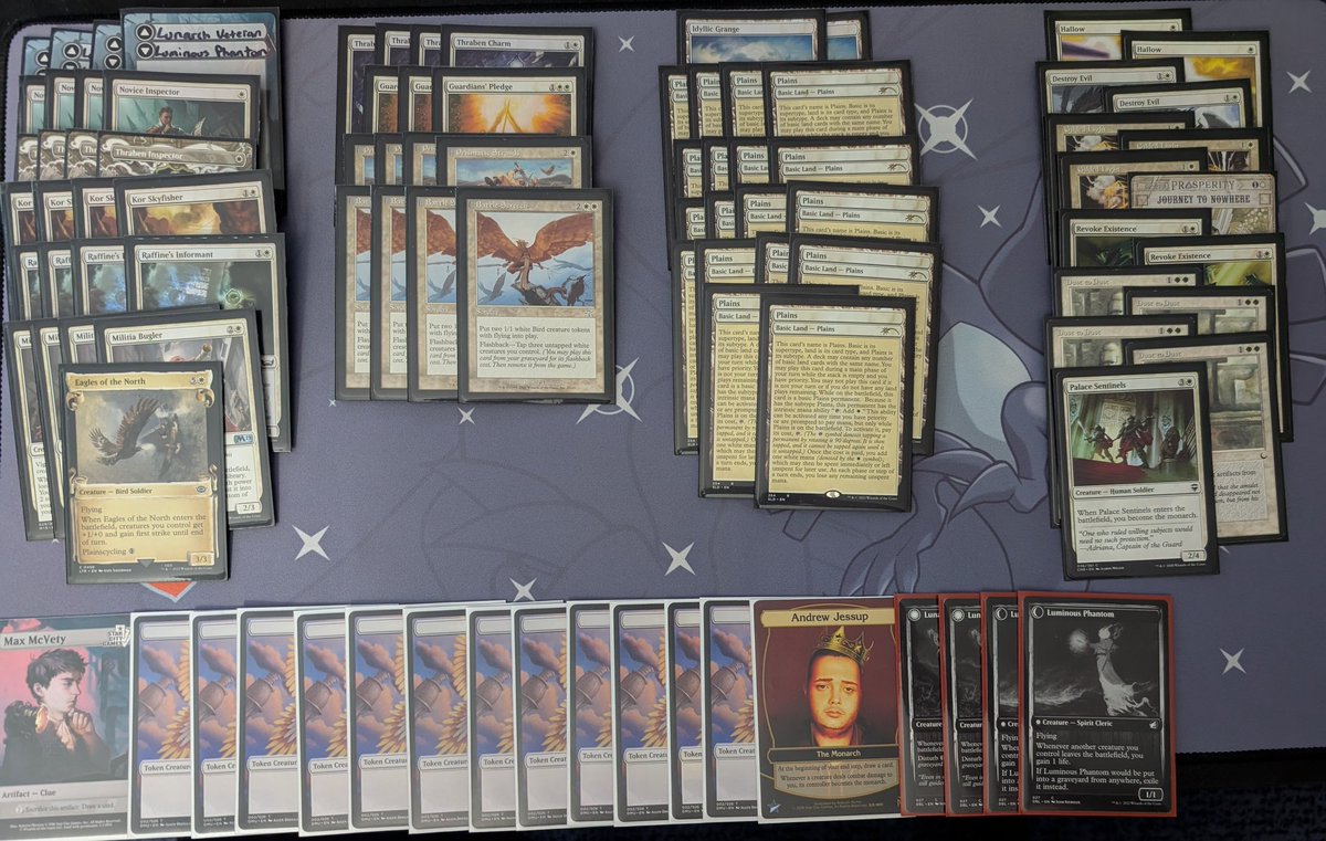 MichaelArmando (@michaelarmand0) on Twitter photo Yesterday I play in the <a href="/RIWHobbies/">RIW Hobbies</a> Pauper Championship Series and got top 8 with White Weenie. Matchups were the following:
R1: Ponza ๐๏ธ๐๐๏ธ
R2: Red Madness ๐๐๏ธ๐
R3: Red Madness ๐๏ธ๐๏ธ
R4: Dimir Terror ๐๏ธ๐๐๏ธ
R5: Red Madness ๐๏ธ๐๏ธ
R6: ID
T8: Turbo Fog ๐๏ธ๐๐ Yesterday I play in the <a href="/RIWHobbies/">RIW Hobbies</a> Pauper Championship Series and got top 8 with White Weenie. Matchups were the following:
R1: Ponza ๐๏ธ๐๐๏ธ
R2: Red Madness ๐๐๏ธ๐
R3: Red Madness ๐๏ธ๐๏ธ
R4: Dimir Terror ๐๏ธ๐๐๏ธ
R5: Red Madness ๐๏ธ๐๏ธ
R6: ID
T8: Turbo Fog ๐๏ธ๐๐