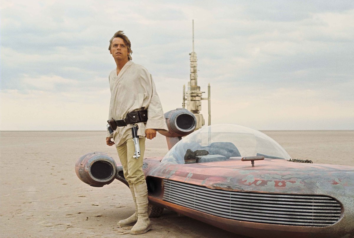 screentime's tweet photo. 48 years ago today, the 'STAR WARS' franchise began https://t.co/a1ogbgeum9