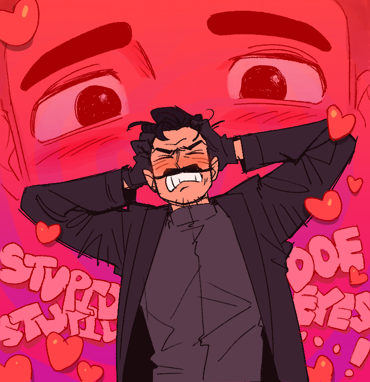 the adoring eyes of a sycophant #stobotnik