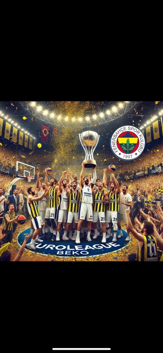 gmzdi's tweet photo. FENERBAHÇELİ OLMAK NE GÜZEL BİR ŞEY…  #finalfour2025 #FenerbahceBeko #EuroLeague https://t.co/T7uh3nquJG