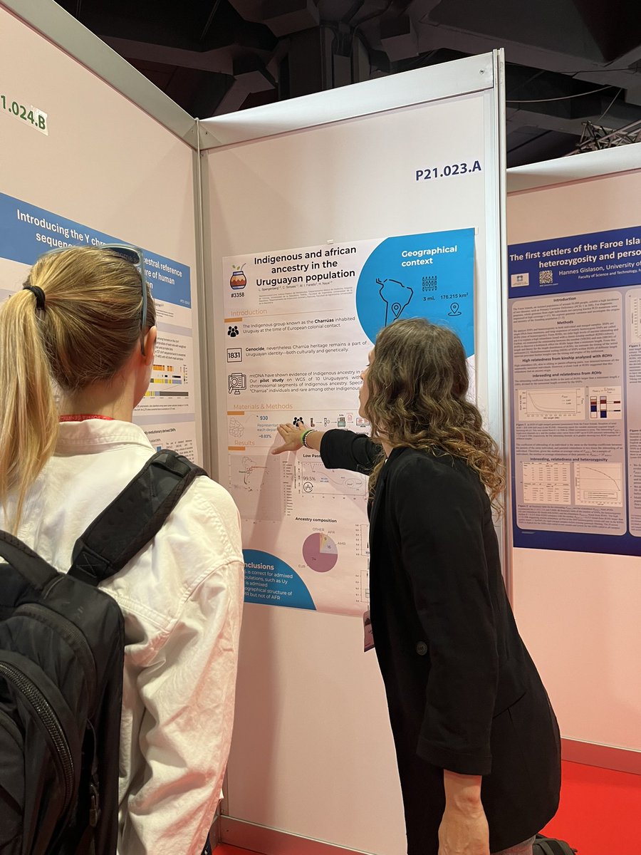 Camila Simoes (@cami_simoes) on Twitter photo Uruguay well represented by <a href="/Lu_span/">Lucia Spangenberg</a> presenting the work on the genetic characterization of our population at #eshg2025 🇺🇾 <a href="/IPMontevideo/">Institut Pasteur Montevideo</a> <a href="/hcmquintela/">Hospital de Clínicas Dr. Manuel Quintela</a> <a href="/MaineFariello/">Maine fariello</a> Uruguay well represented by <a href="/Lu_span/">Lucia Spangenberg</a> presenting the work on the genetic characterization of our population at #eshg2025 🇺🇾 <a href="/IPMontevideo/">Institut Pasteur Montevideo</a> <a href="/hcmquintela/">Hospital de Clínicas Dr. Manuel Quintela</a> <a href="/MaineFariello/">Maine fariello</a>