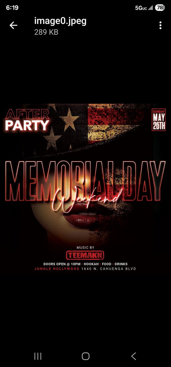 TONIGHT!
1640 CAHUENGA BLVD!
HOLLYWOOD!
10PM! 
THE AFTERPARTY!