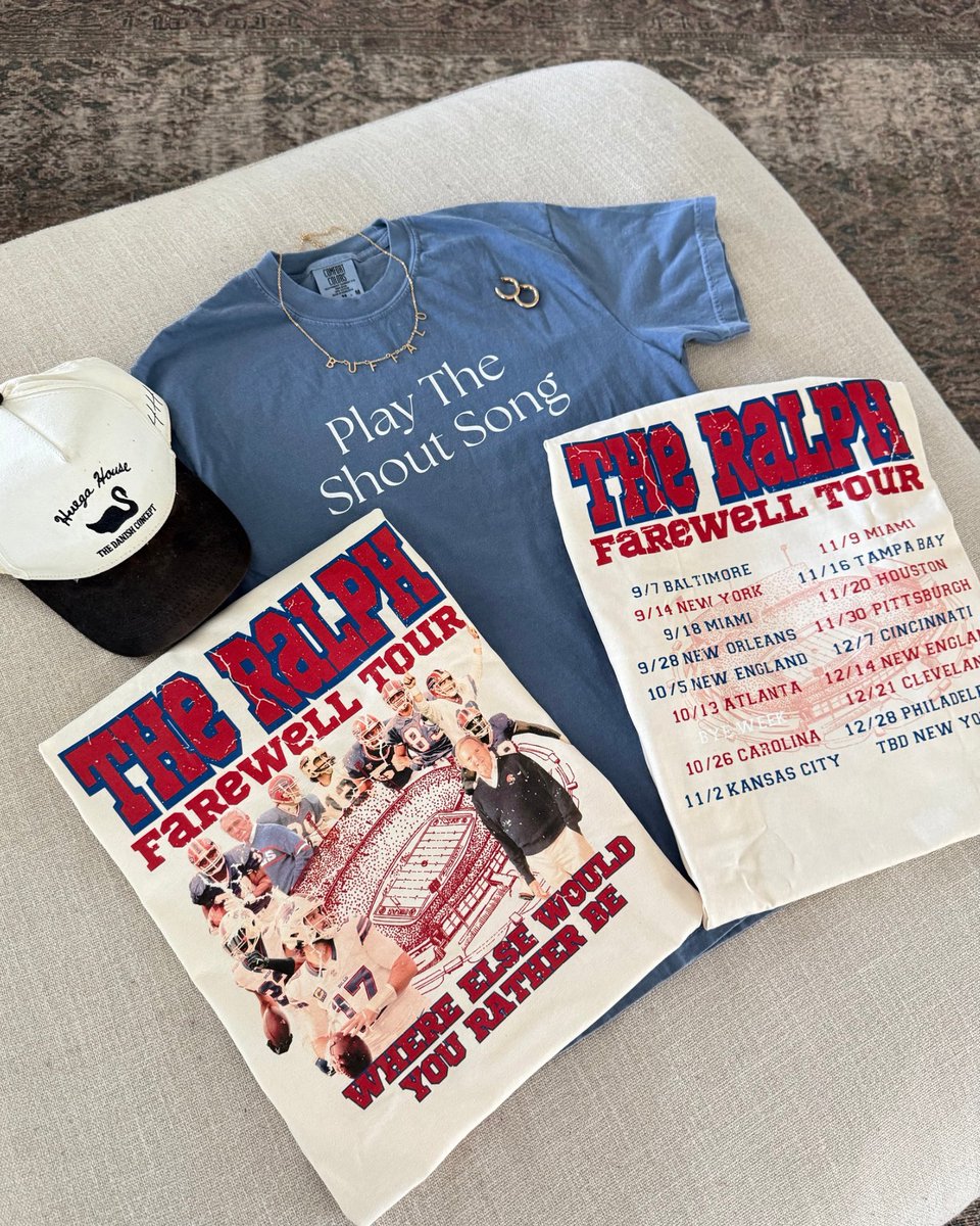 VictoryShirts20's tweet image. 🦬 Buffalo Bills Giveaway 🦬
Can’t wait to celebrate the final year of The Ralph! 🦬
What you win🤩
-1 item off of our website! 🎉
To Enter:
-Retweet & Like This Tweet
-Follow us @VictoryShirts20
Website: victoryshirtsshop.com
#BillsMafia #BuffaloBills #TheRalph