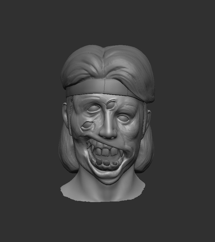 laykanolah's tweet image. Here is head model done for a buddy @GOODBUDDYBRADLY 

#headmodel
#headsculpt
#sculpting 
#3dprinting